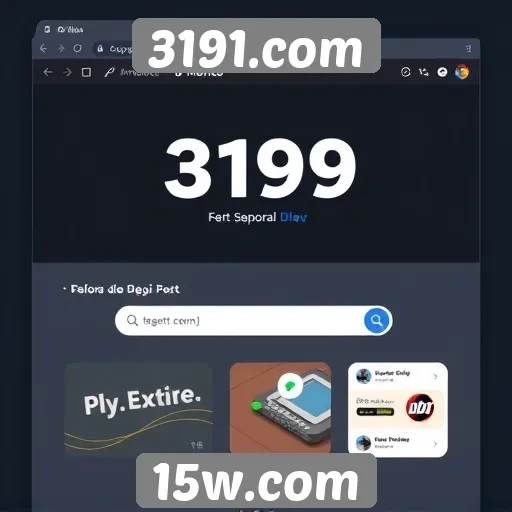 Mudanças significativas na interface do 3191.com